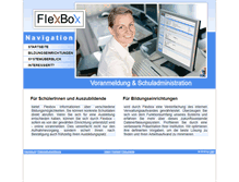 Tablet Screenshot of flexbox.at