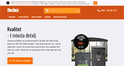 Desktop Screenshot of flexbox.se