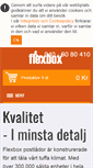 Mobile Screenshot of flexbox.se